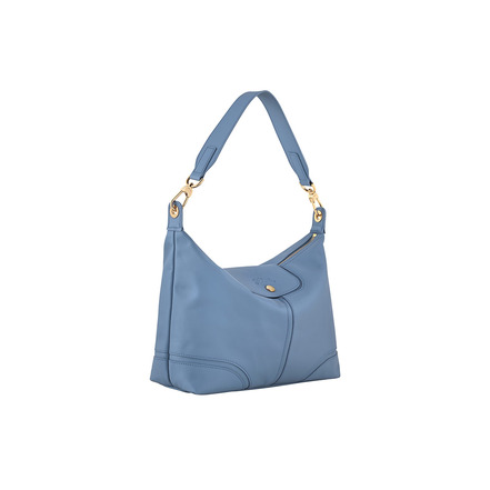 Longchamp sac porté épaule bleu