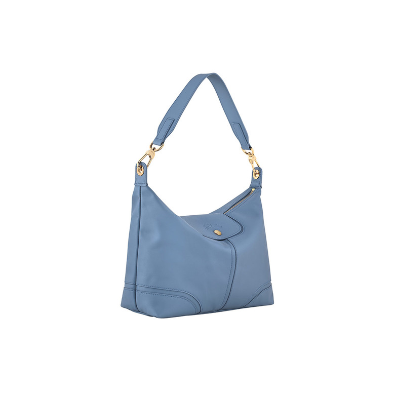 Longchamp sac porté épaule bleu 2