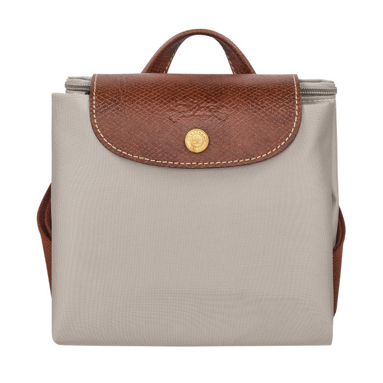 Longchamp sac à dos ecru 5