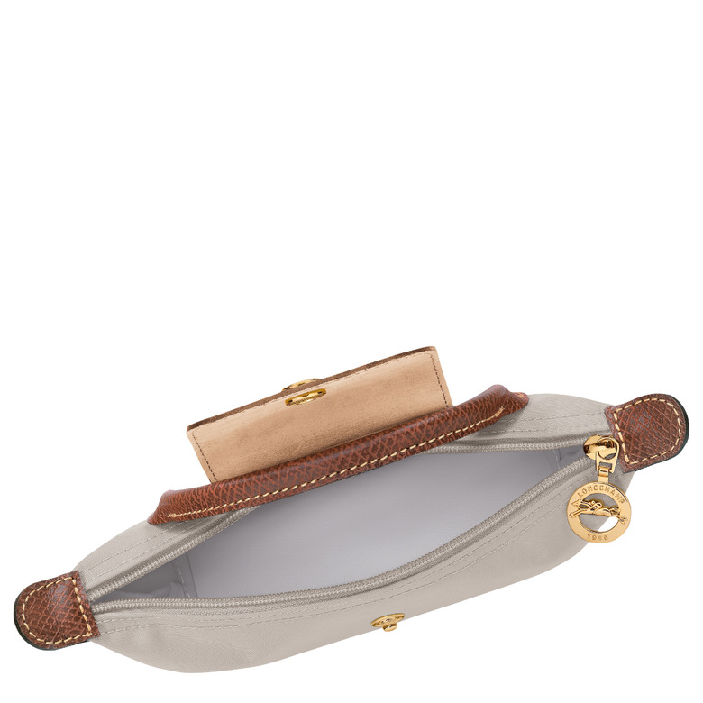 Longchamp sac à main ecru 3