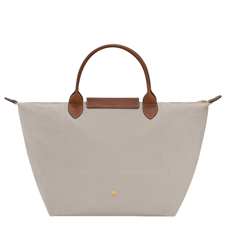 Longchamp sac à main ecru 4