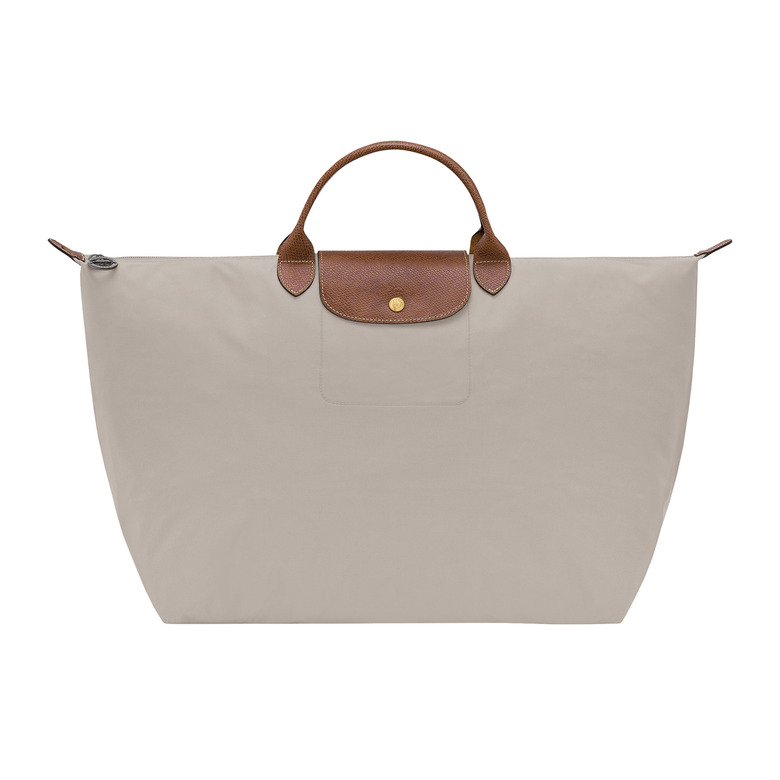 Longchamp reisetasche ecru 1