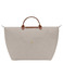 Longchamp reisetasche ecru 4
