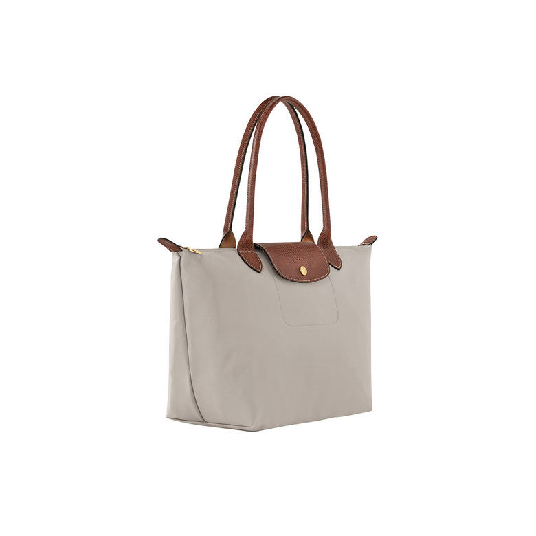 Longchamp schultertasche beige 2