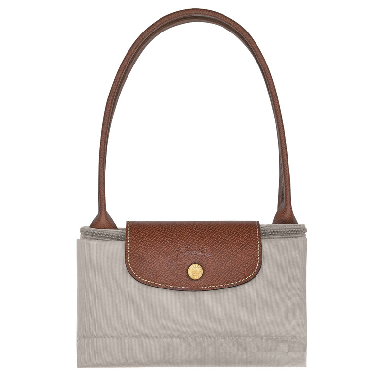 Longchamp schultertasche beige 3