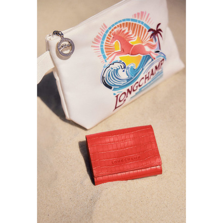 Longchamp clutch multicolor