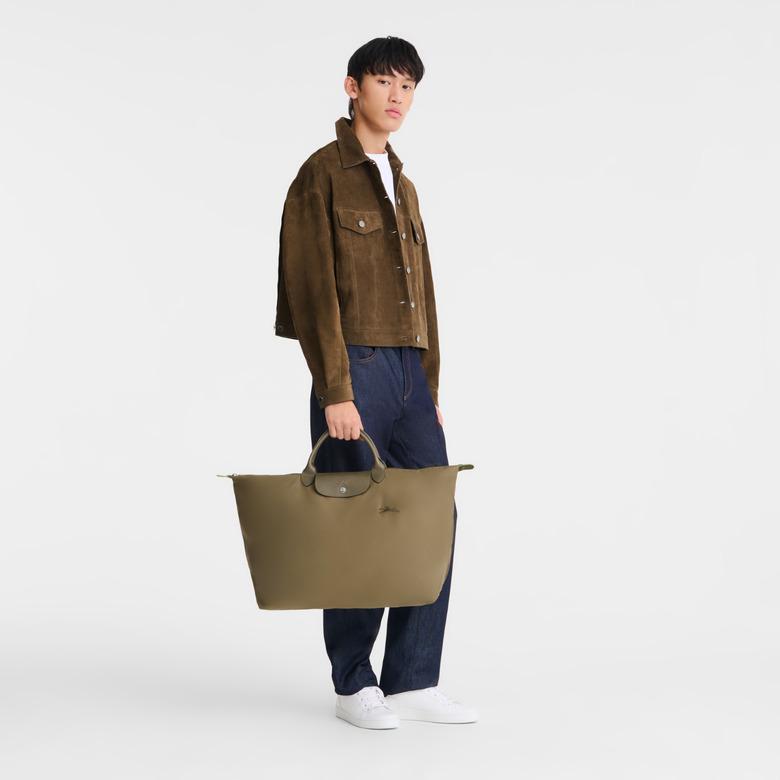 Longchamp reisetasche grÜn 5