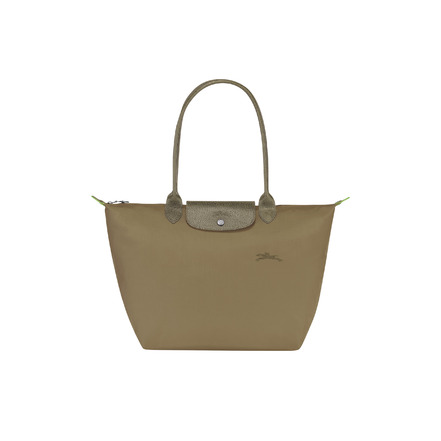Longchamp sac porté épaule vert