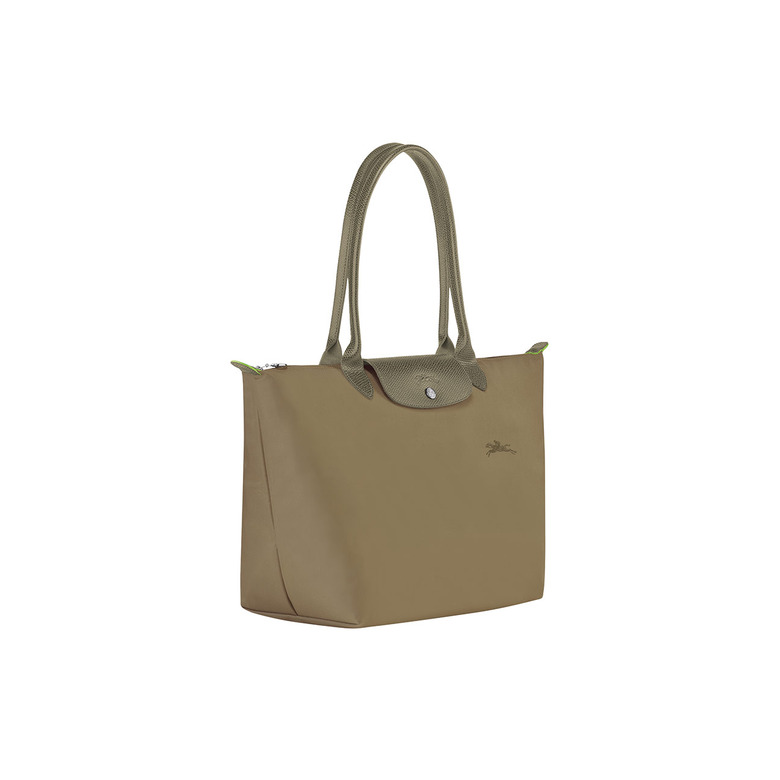 Longchamp schultertasche grÜn 2