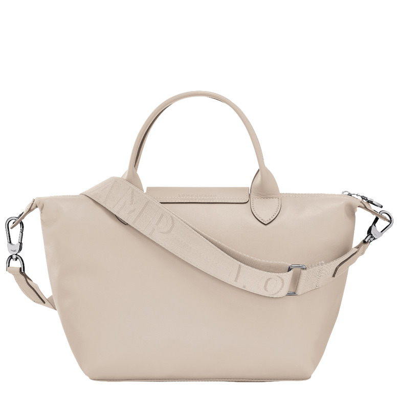 Longchamp handtasche ecru 4
