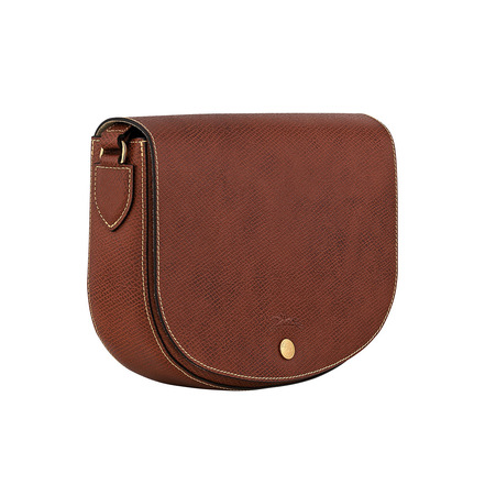Longchamp sac bandoulière cognac