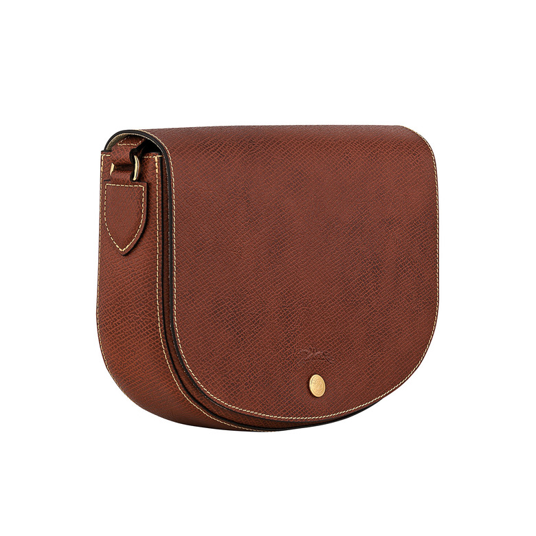 Longchamp sac bandoulière cognac 2