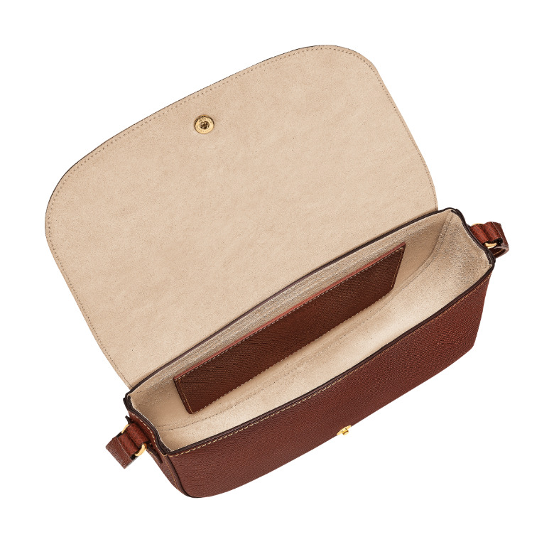 Longchamp sac bandoulière cognac 3