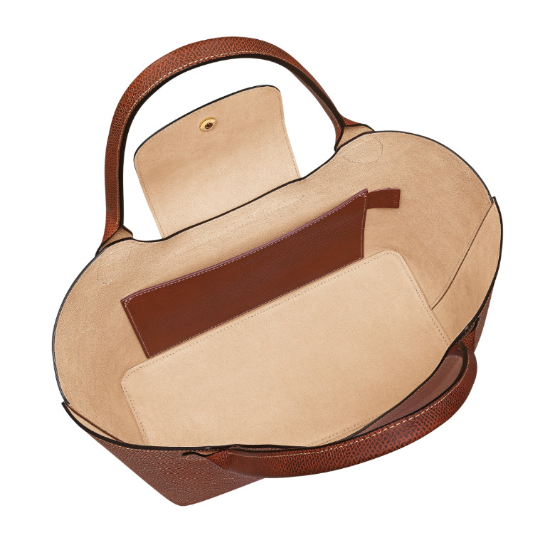 Longchamp schultertasche cognac 3