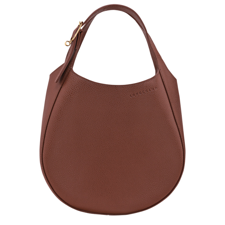 Longchamp sac à main brun 4