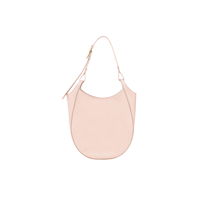 Longchamp schultertasche ecru 1