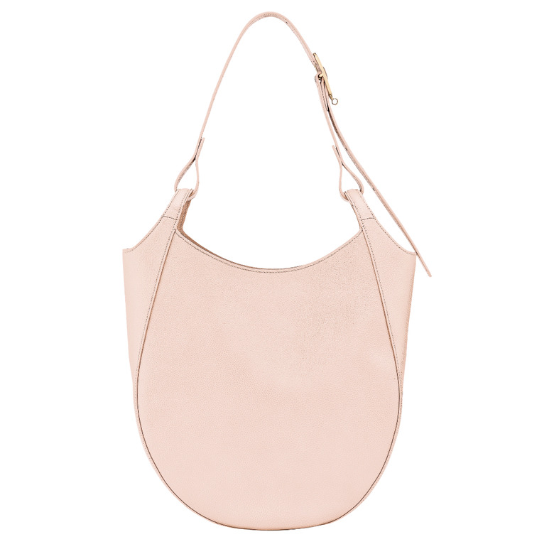 Longchamp schultertasche ecru 3