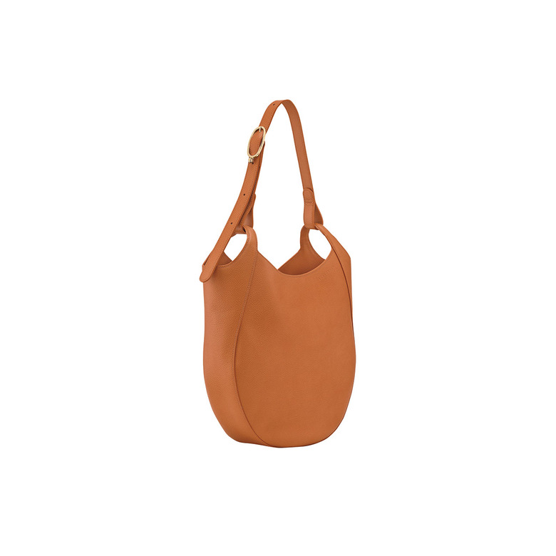 Longchamp sac porté épaule orange 2