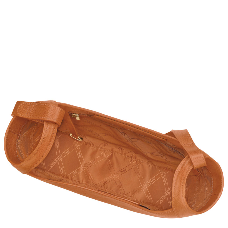 Longchamp sac porté épaule orange 3
