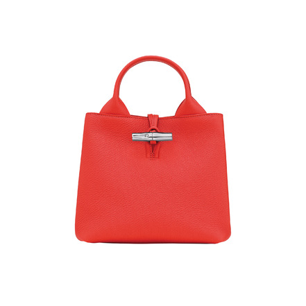 Longchamp sac à main rouge