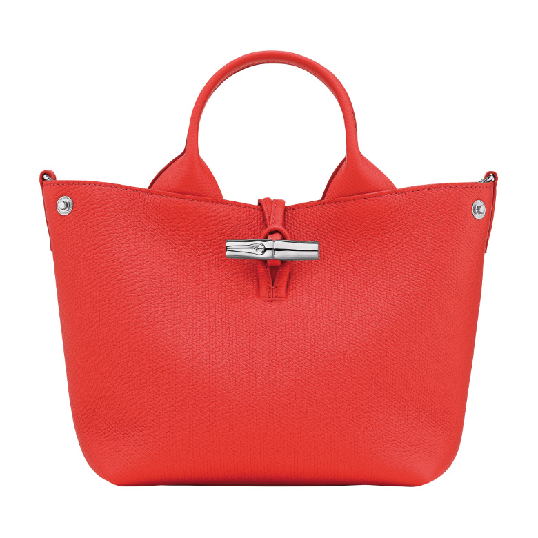 Longchamp handtas rood 4