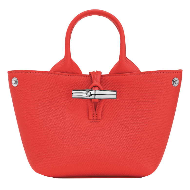 Longchamp sac à main rouge 4