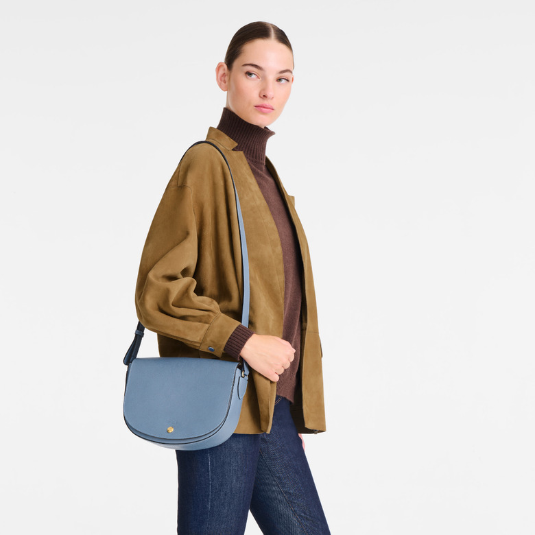 Longchamp sac bandoulière bleu 5