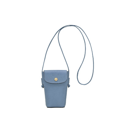 Longchamp cellphone case blue