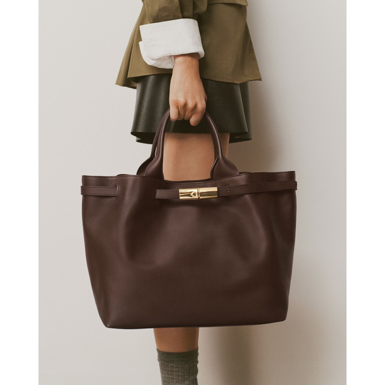 Longchamp handtasche braun 5