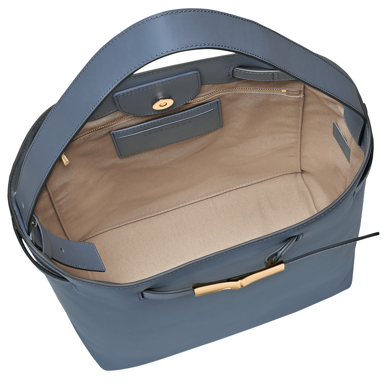 Longchamp schoudertas blauw 3