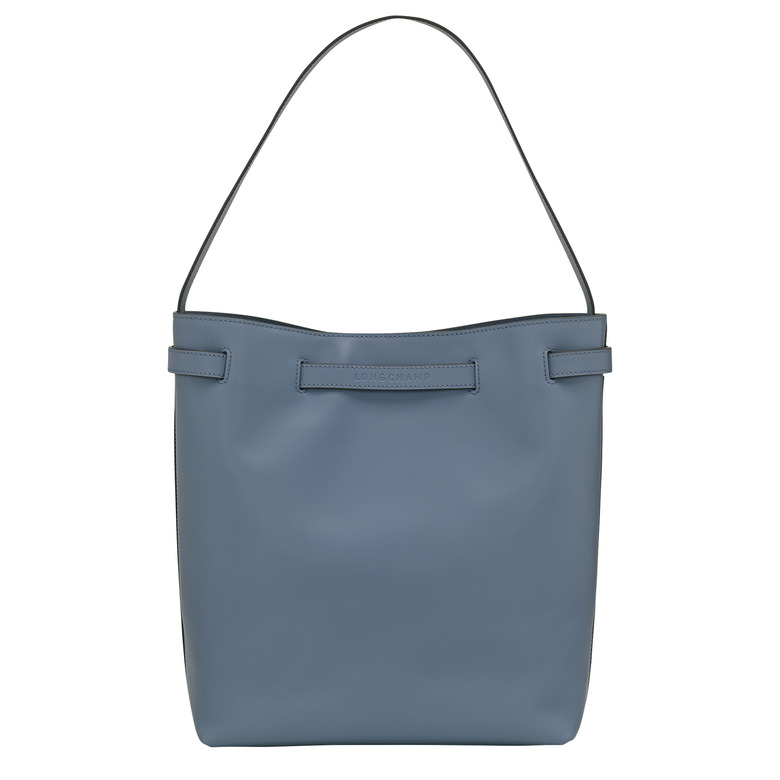 Longchamp schoudertas blauw 4