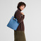 Longchamp schoudertas blauw 5