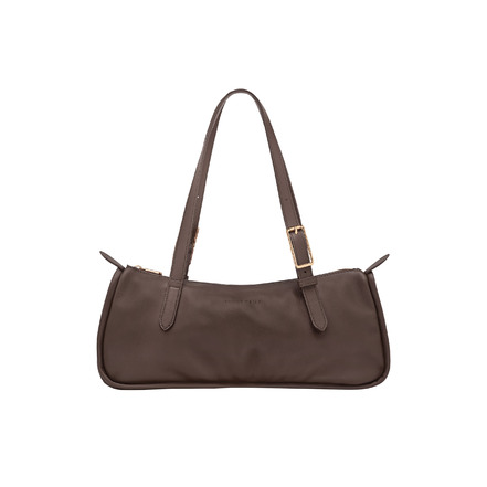 Longchamp sac porté épaule brun