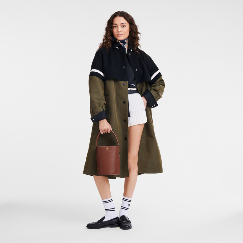 Longchamp sac à main cognac 4