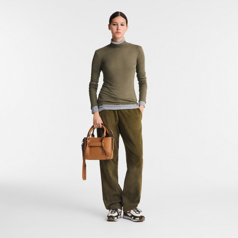 Longchamp handtasche camel 5