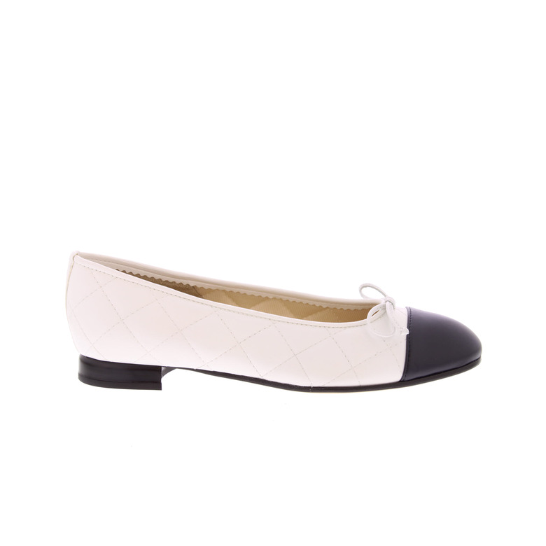 Brunate ballerinas weiss 1