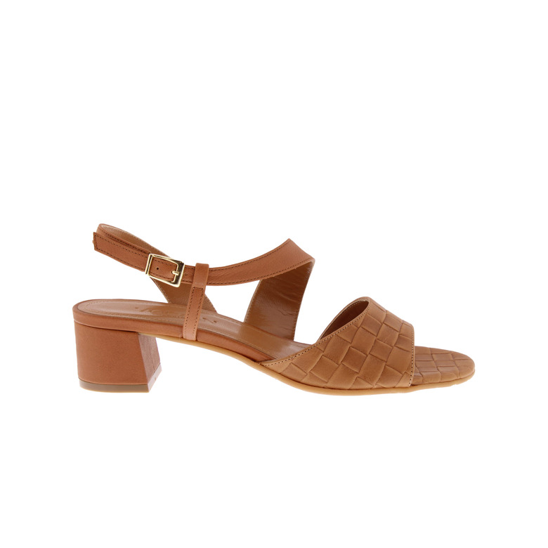 Voltan sandales cognac 1