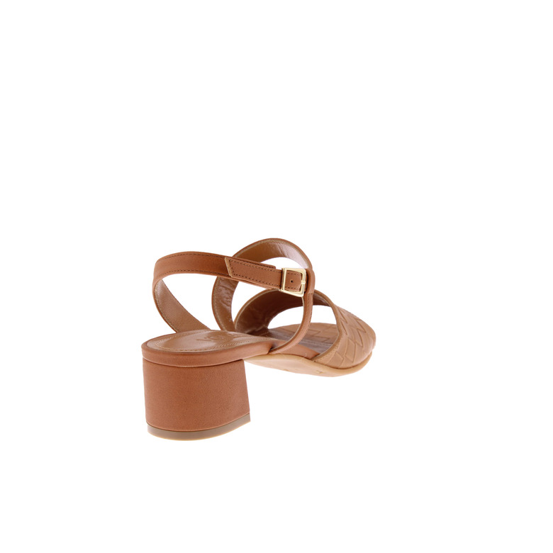 Voltan sandales cognac 4