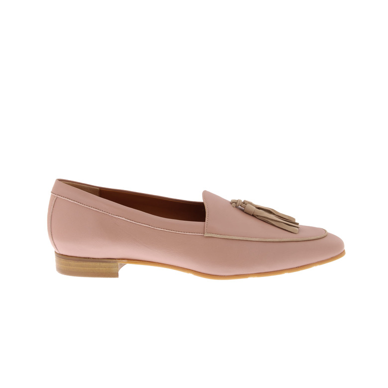 Voltan mocassins et loafers rose 1