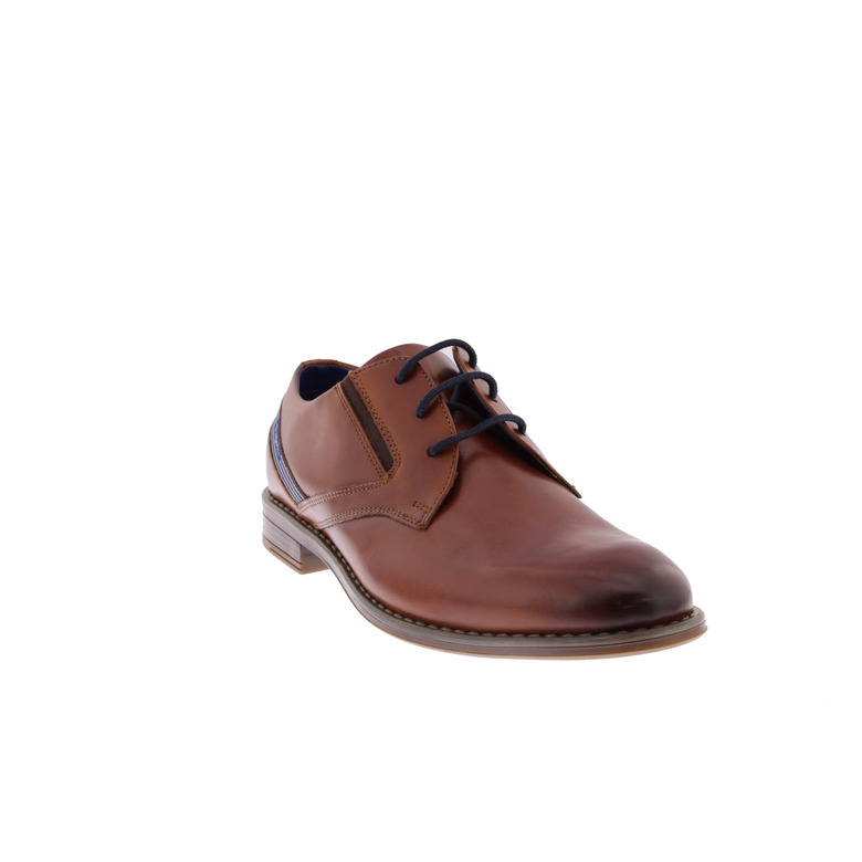 Bugattishoes schnürschuhe cognac 2