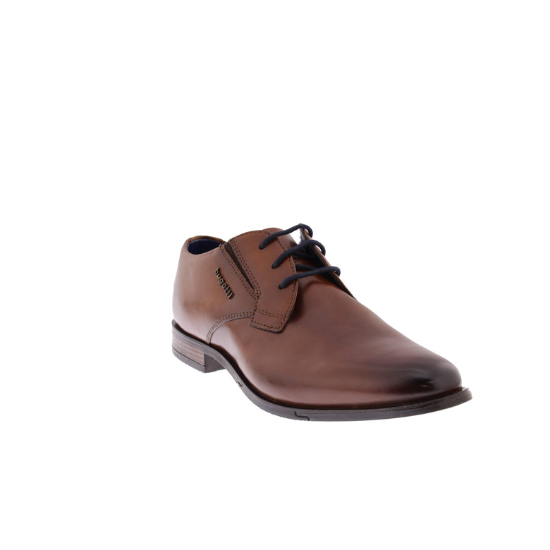 Bugattishoes schnürschuhe cognac 2