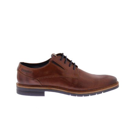 Bugattishoes schnürschuhe cognac