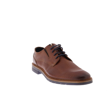 Bugattishoes chaussures à lacets cognac