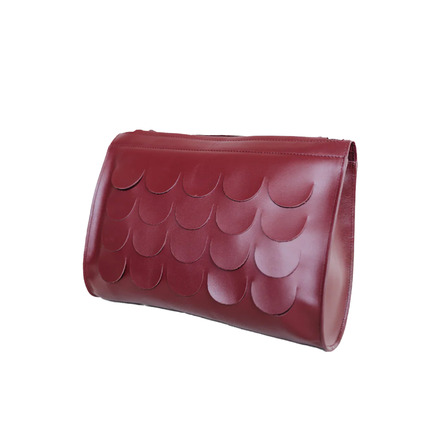 Mieke Dierckx sac bandoulière bordeaux