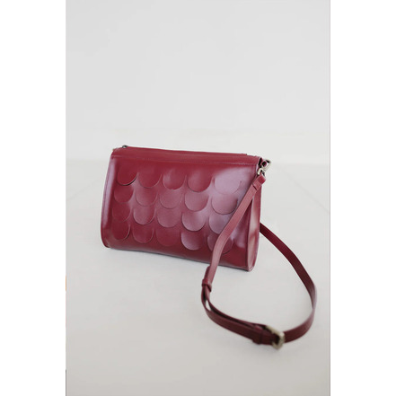 Mieke Dierckx sac bandoulière bordeaux