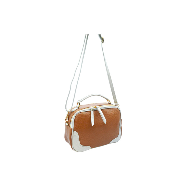 Andrea Cardone crossbody camel 1