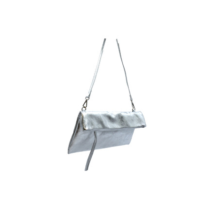 Andrea Cardone clutch argent