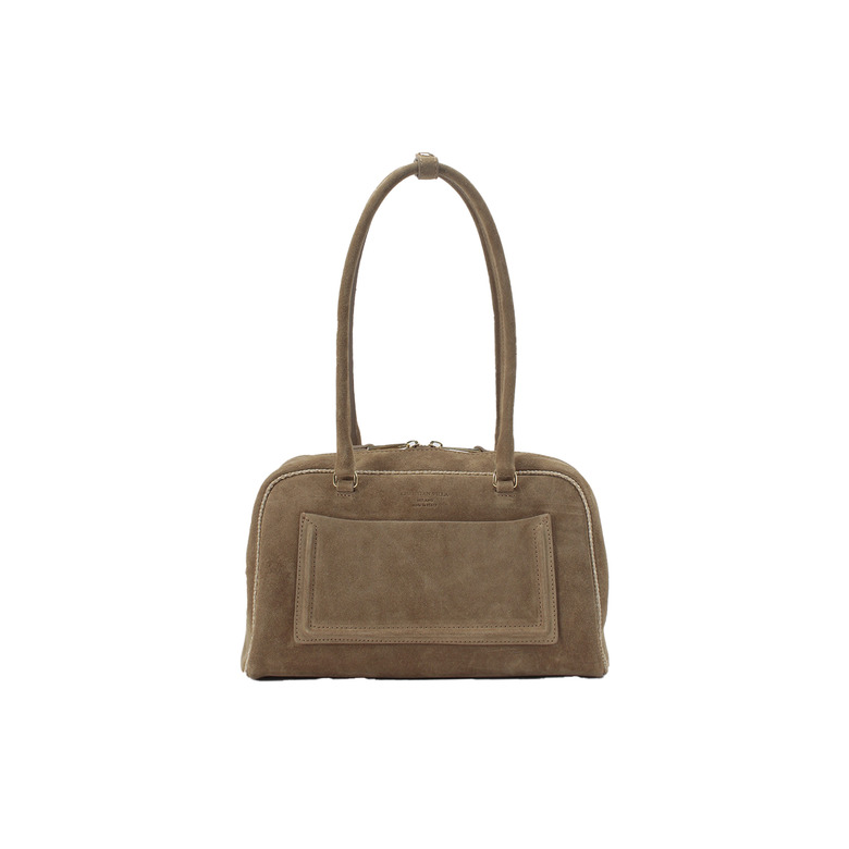 Christian Villa schoudertas beige 1