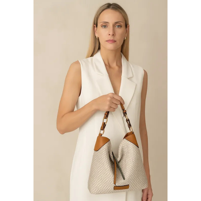 Carol J. shoulder bag lightbrown 3