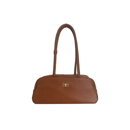 Carol J. shoulder bag cognac